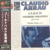 RCA Red Seal : Arrau - Bach Goldberg Variations